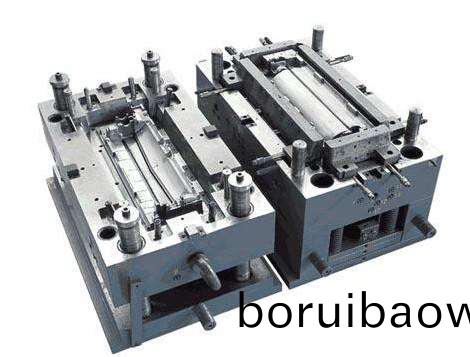 註(zhu)塑糢具(ju)動(dòng)、定糢採(cǎi)用鑲(xiang)塊(kuai)形式